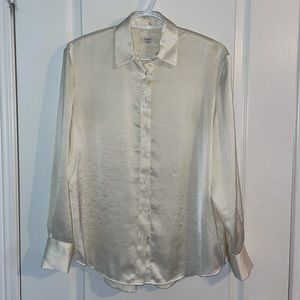Aritzia Wilfred Silk Blouse